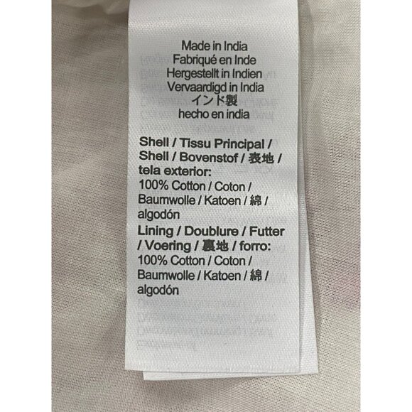 J Crew  Cottage Core Size 6P Tiered Midi Dress White Pink Floral - Picture 7 of 8